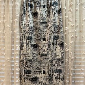 ‘NUGGLES Vintage Newspaper Skirt